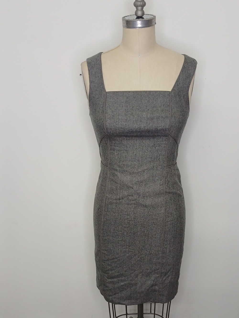 Banana Republic Grey Bodycon Sheath Dress /6